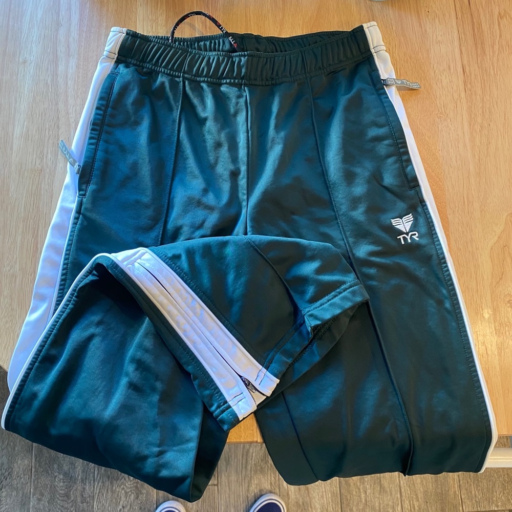 Emerald Green Track Pants